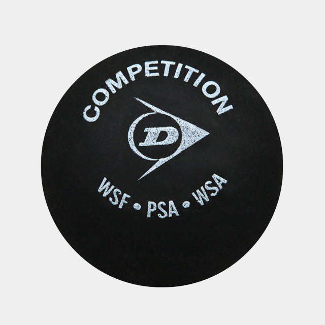 Competition Squash Ball 12pcs - single Yellow dot