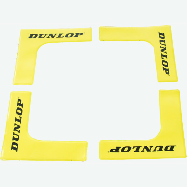 COURT EDGE YLW 8PCS