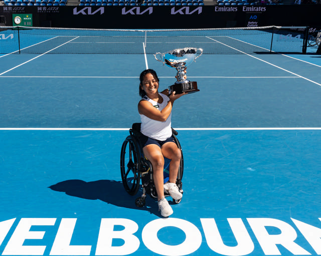 Yui Kamiji Wins Wheelchair Singles at AO