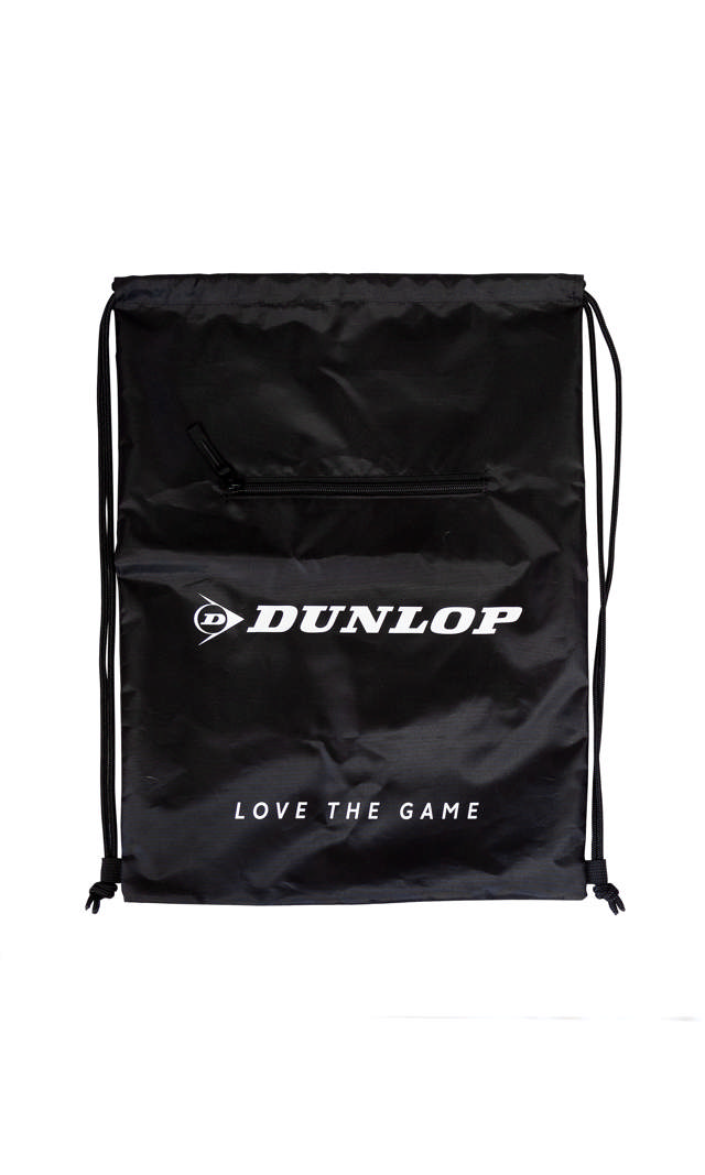 DRAWSTRING BAG BLACK/WHITE