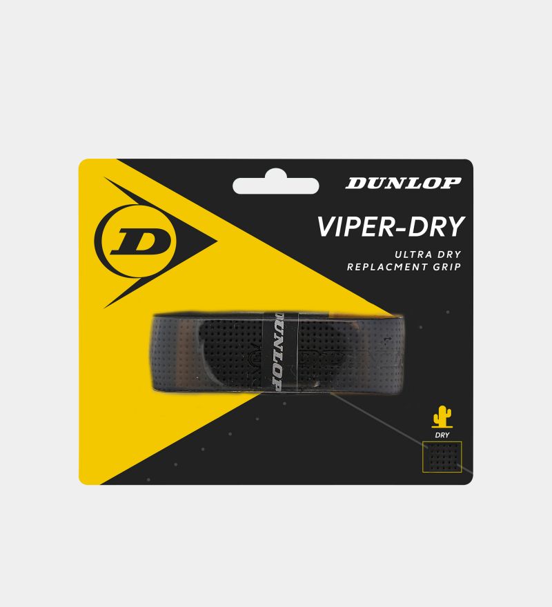 Free P&P White Dunlop ViperDry Replacement Grip 