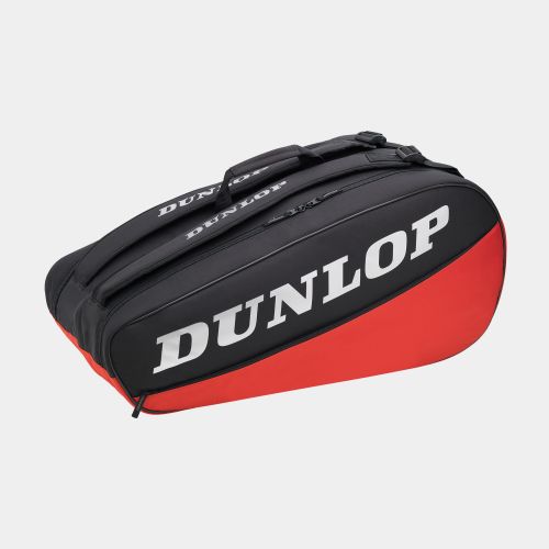 Dunlop Tour 10 Racket Bag Rot Neu & Portofrei 